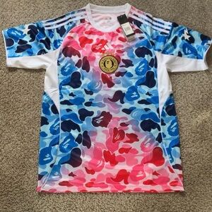 Bape Multicolor Camo Short Sleeve Tee